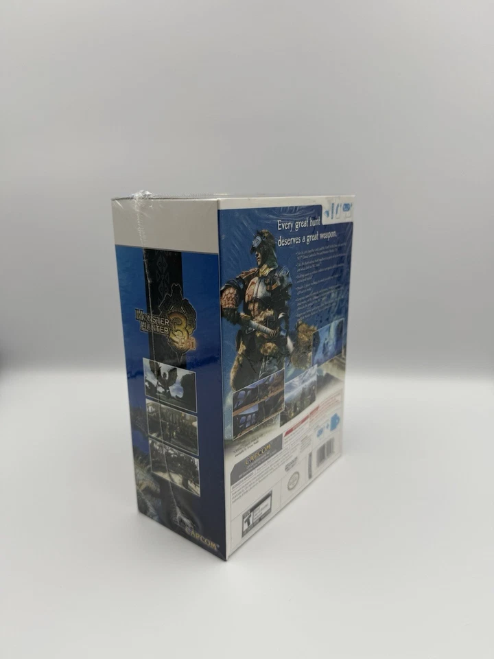 Monster Hunter 3 Tri Limited Box W/ Wii Classic Controller Pro PRISTINE SEALED - Image 3 of 4
