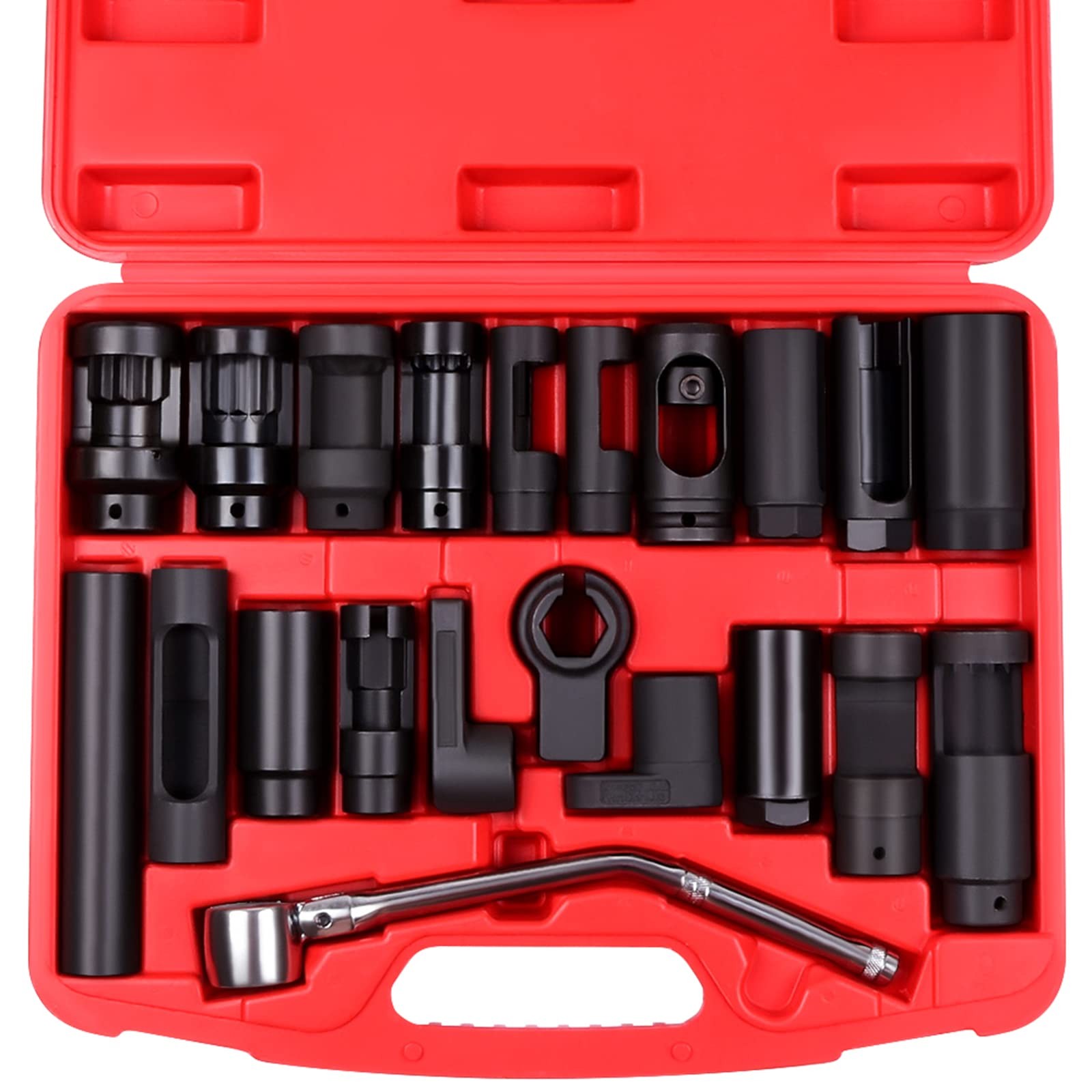 Sensor Socket Tool 21pcs with 7/8 Offset Sensor for Auto Truck Car