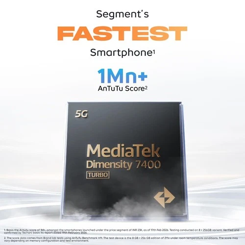 iQOO Z11x 5G (Black, 8GB RAM, 256 GB ) Dimensity 7400-Turbo Global Version. - Picture 2 of 9