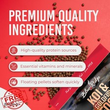 Blue Ridge Koi Fish Food 14lb Bucket Color Rich Floating