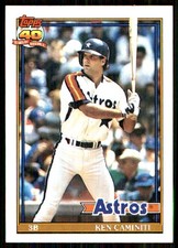 Ken Caminiti 1991 Topps #174 Houston Astros MLB READ FREE SHIPPING AutographDen