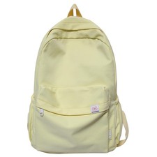 Cute Aesthetic Backpack Y2K Simple Solid Color Kawaii Backpacks Travel Laptop...