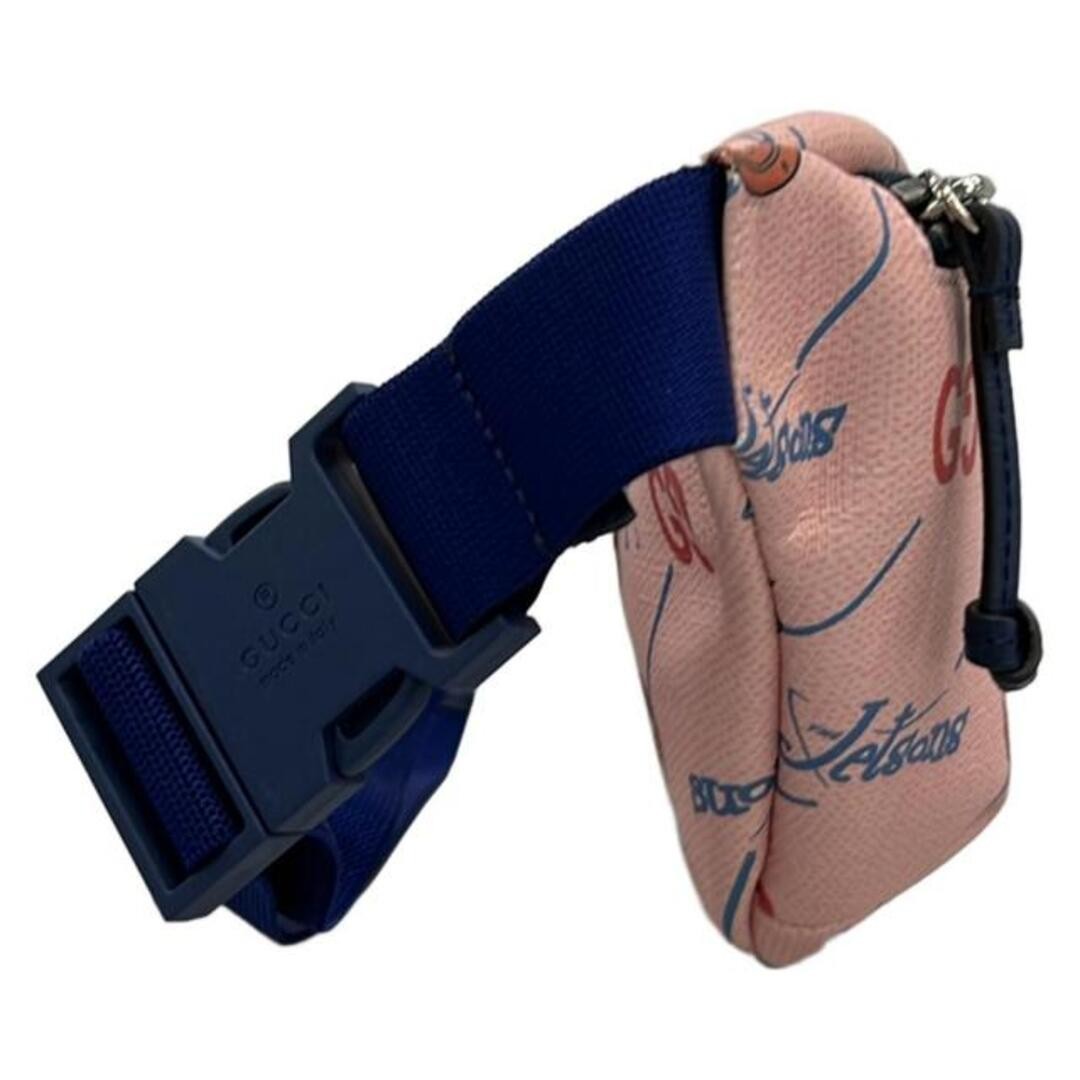 GUCCI Waist Pouch Pink Good Condition 502095 Toiletry Bag Unisex thumbnail 2
