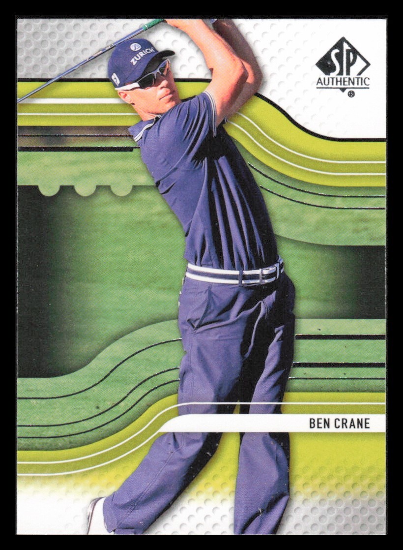 2012 Upper Deck SP Authentic Golf Ben Crane Card #36