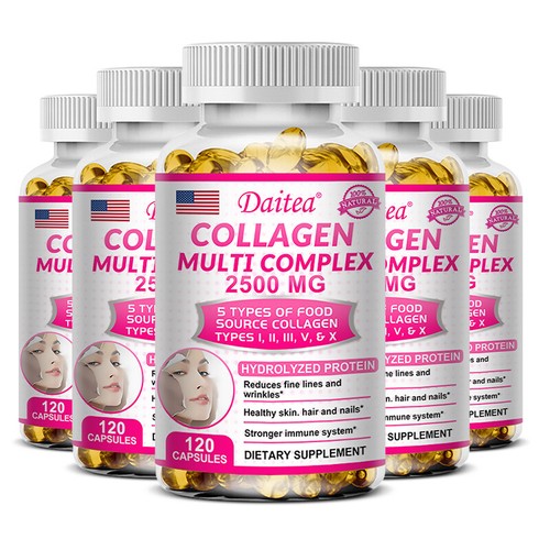 Collagen complex capsules support skin whitening, smooth hair and strong nails - Picture 12 of 12
