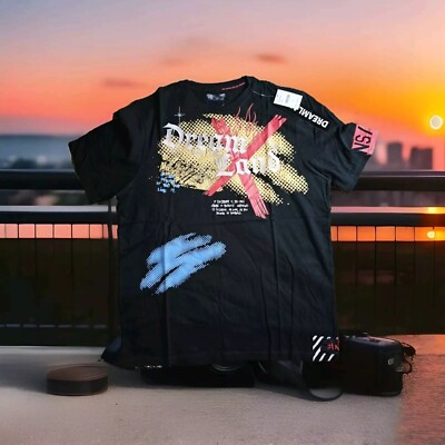 Dreamland Black T-Shirt Men's 5XL
