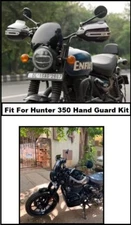 Hand Guard Kit Handlebar Guards & Protection Fits For Royal Enfield Hunter 350