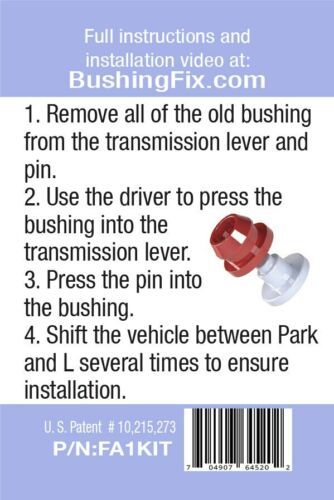 Lincoln Town Car Auto Transmission Shift Lever / Linkage Replacement Bushing - Picture 12 of 12