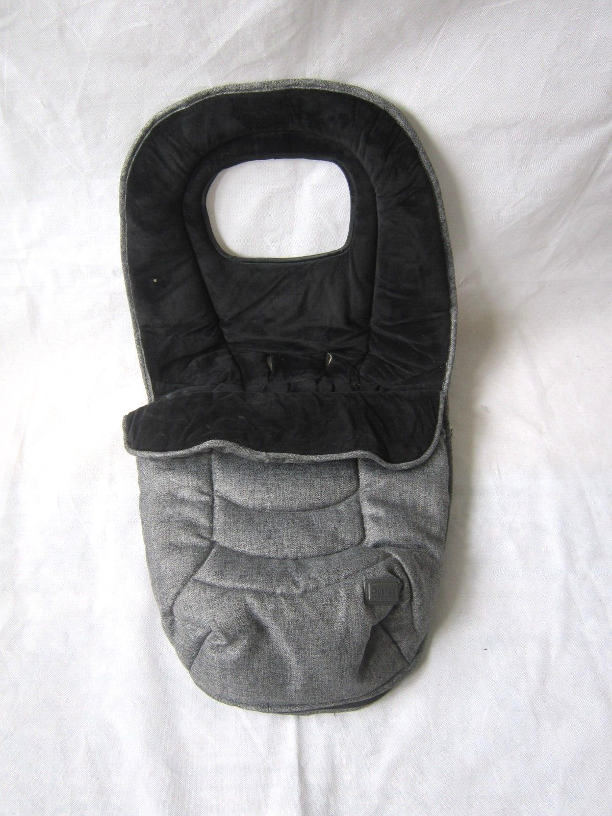 Deluxe Oyster Oyster max Fußmuff grau
