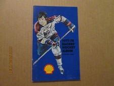 WHA Indianapolis Racers Vintage Defunct Circa 1977-78 Team Logo Hockey Album