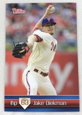 2014 Philadelphia Phillies Team Issue 2nd Edition Photo Card-Jake Diekman