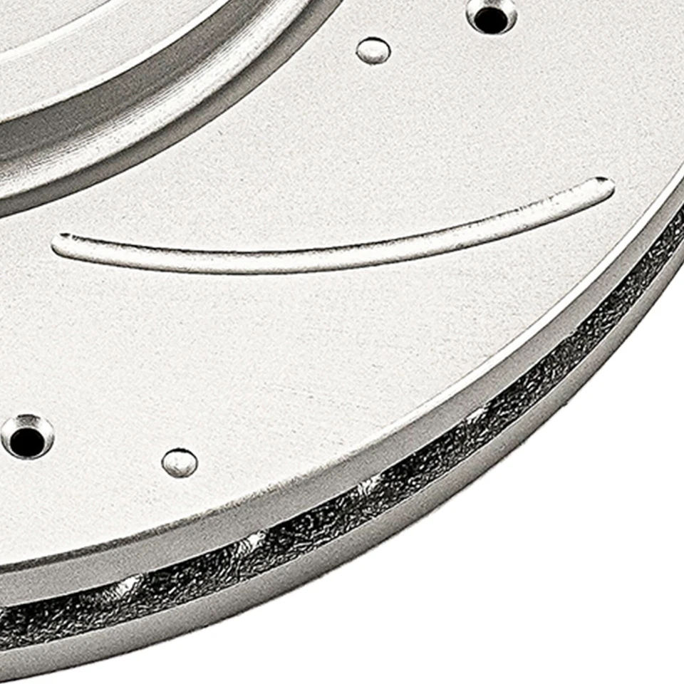 Ajuste para 2009 2010 Nissan Frontier Suzuki Equator pastilhas de freio e kit dianteiro de rotor - Imagem 3 de 4