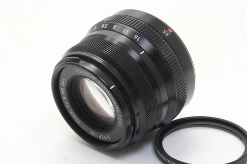 Excellent++ FUJIFILM SUPER EBC XF 35mm F/2 R WR lens black