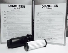 Genuine Mitsubishi SST F-I Transmission Fluid Oil (2x) 4 Liter Cans AND Filter 