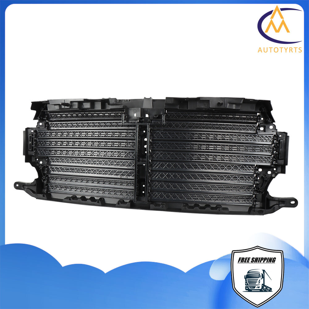 Front Upper Radiator Grille Air Shutter For 2018-2020 Ford F-150 - JL3Z-8475-D