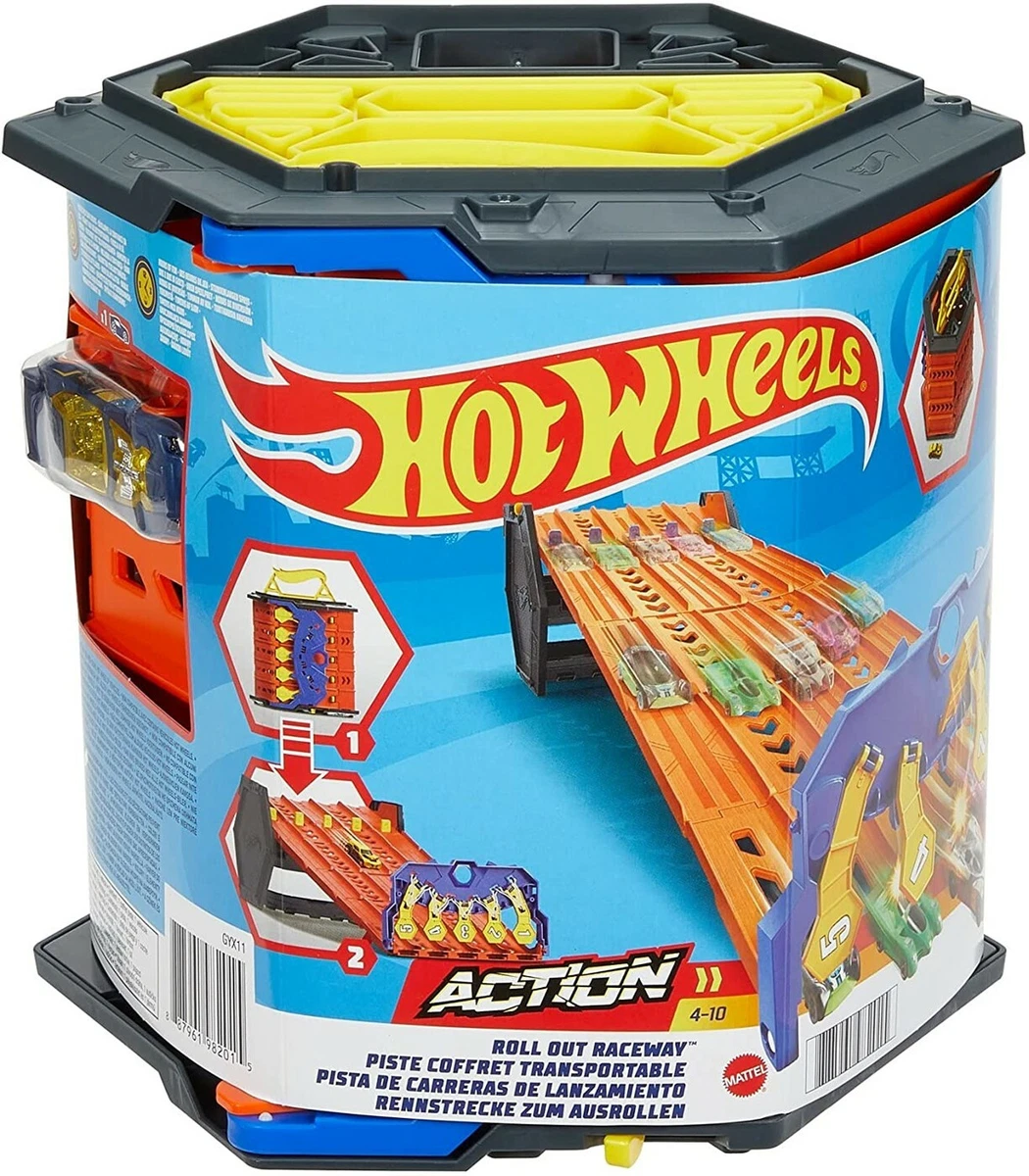 Hot Wheels Roll Out Raceway Diecast Car Playset 887961982015 eBay