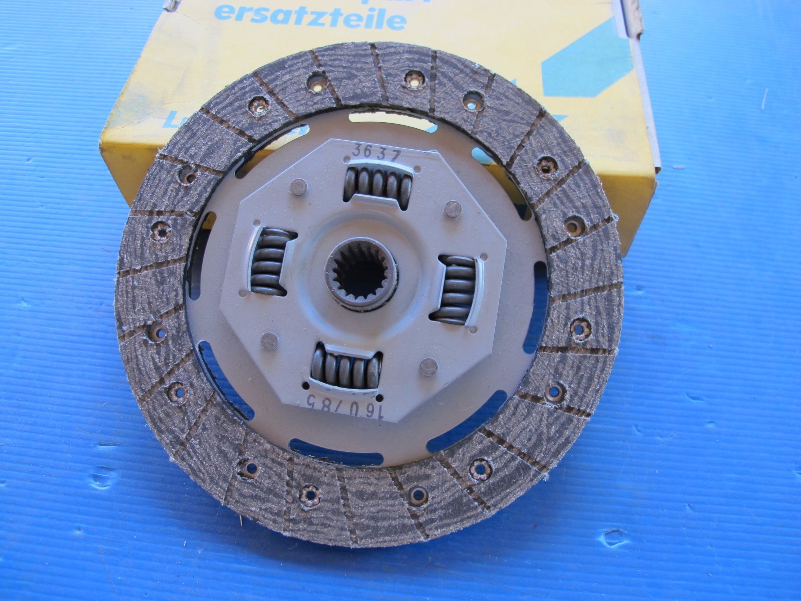 Disque d'embrayage Lucas Girling pour Ford Escort et Fiesta en acier