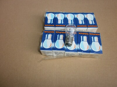 5x Glühlampe Narva  12V 21/5W BAY 15d  Lampe Birne 12V 21/5 W 
