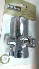 OakBrook 4295309 Abs Diverter With Hand Held Shower Cradle, Chrome, FS