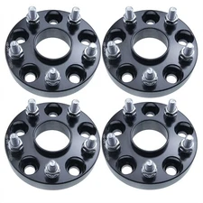 (4) 1" 5x4.5 Hubcentric Wheel Spacers fits Lexus IS250 IS350 (60.1 bore) 25mm
