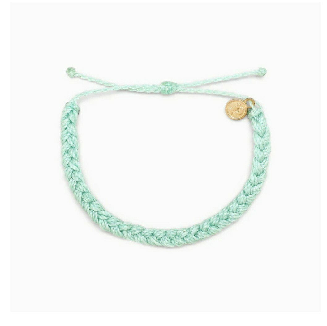 PURA VIDA SEAFOAM BRAID BRACELET w/ BAG STICKER VSCO BOHO‼️SAME