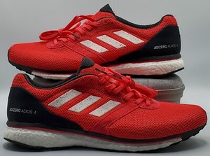 Adidas Adizero Adios 4 Men's Size 12 Running Shoes Pink/Red Low Top B37308  NEW | eBay