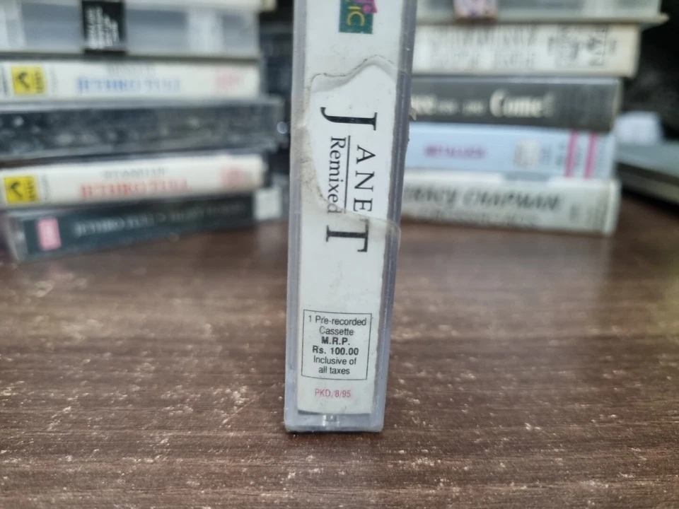 Janet Remixed INDIA CASSETTE SHEER MAGIC HMV Mint - Image 3 of 4
