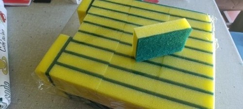 Heavy Duty Double Sided Kitchen Sponges Scourer Pads Dish Washing 10–50 Pack UK - Picture 19 of 25