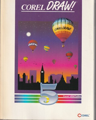 Corel Draw 5 (Corel Ventura) nur Buch!