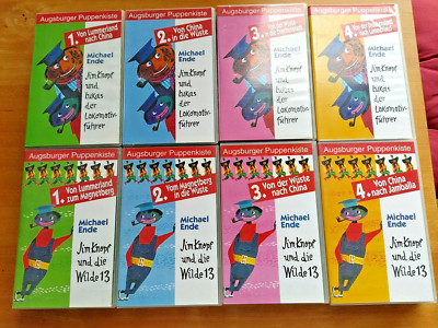 VHS Sammlung Augsburger Puppenkiste Jim Knopf + Lukas + Wilde 13 - alle Teile