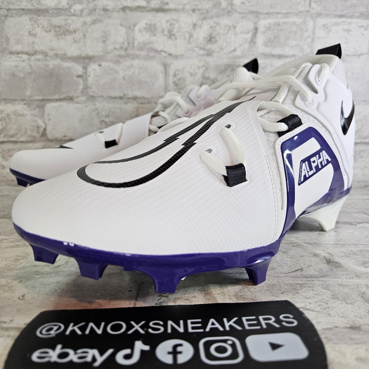 Nike Alpha Menace Pro 3 P TD White New Orchid Purple DM1788 