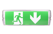 IP 65 LED Dauerlicht Notleuchte Notbeleuchtung Notausgang Fluchtwegleuchte Notli