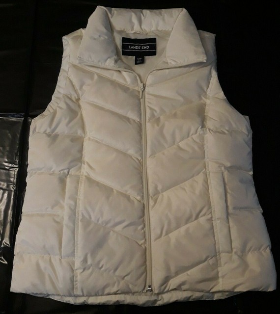 ivory ella puffer vest