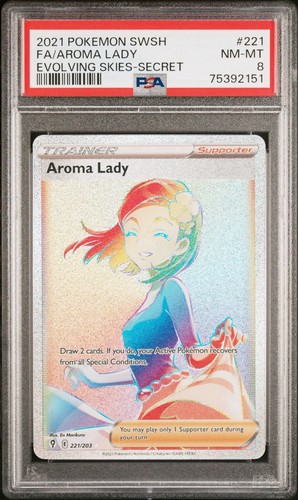 Aroma Lady graded PSA 8 for sale on eBay