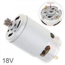 RS550 18V 27500RPM DC Motor Two-speed 11 Teeth High Torque for  Drill