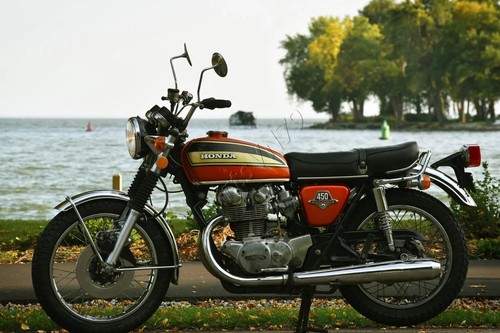 1973-1974 Honda CB450 Grab Rail. Super Sport 450 CB450 K6-K7 Rear Fender Bumper. - Picture 13 of 24