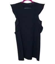 Zara ruffle sleeve mini dress size M 