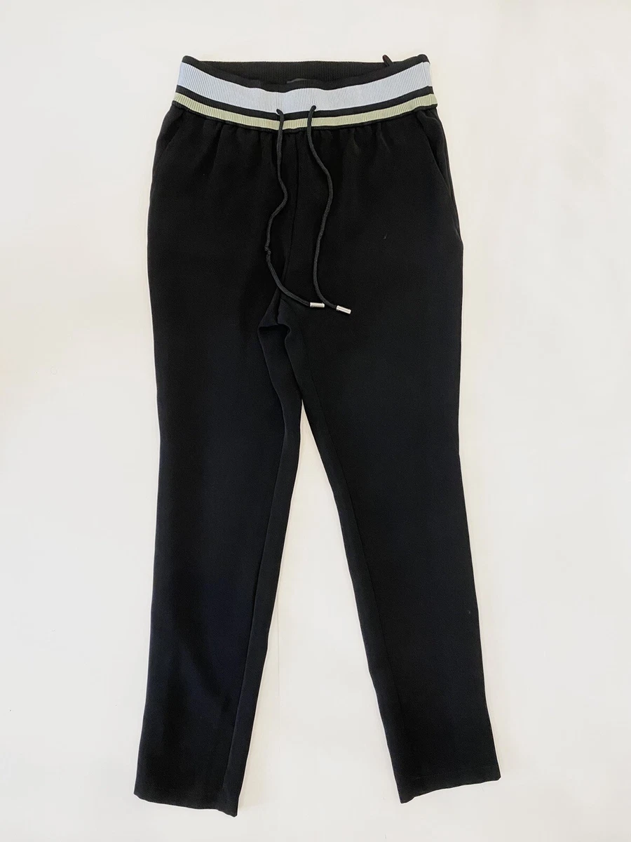 Women s Gucci Pants Striped Black Sz 38 eBay