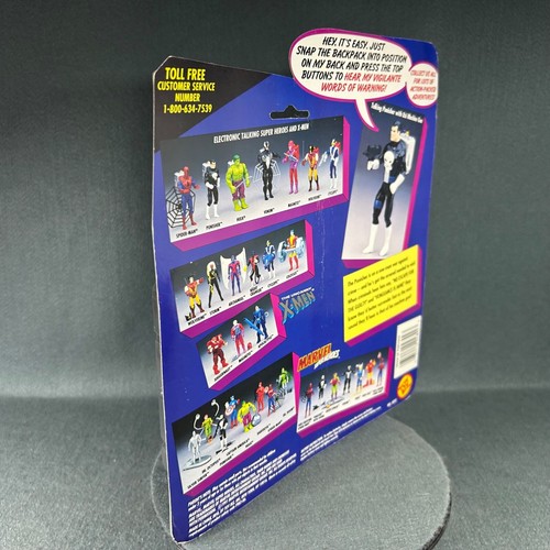 Marvel Super Heroes Electronic Talks The Punisher Figure 1991 ToyBiz Vintage - 第 15/21 張圖片