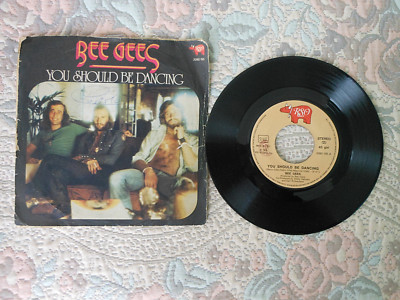 BEE GEES - You should be dancing / Subway 7'' 45 Giri sehr guter Zustand