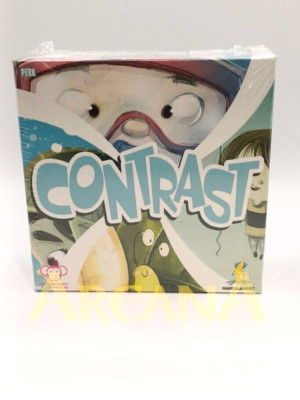 Contrast Board Game - New & Sealed - in ITALIAN - 2-6 Players