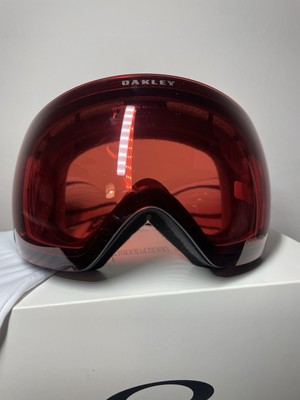 New Oakley SNOW GOGGLES FLIGHT DECK  XM PRIZM  OO7064-02 WHITE/ROSE 7064