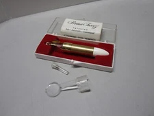 Vintage 1950 Perma Tweez Permanent Hair Remover Tweezers with Case and Paperwork