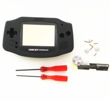 Custodia di ricambio nuova qualità case case per Gameboy Advance GBA-Nero