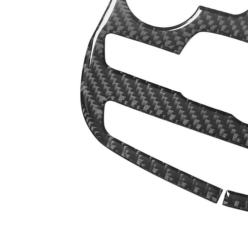 For Dodge Durango 2014-20 Carbon Fiber Center Console AC Switch Panel Cover Trim - Picture 6 of 8