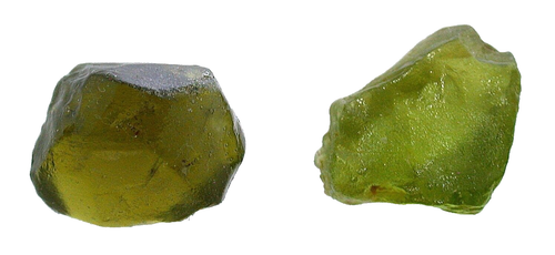 9,98 gramos cuatro peridotos cabujón faceta manzana verde oliva gema áspera EBS2107/12224 - Imagen 3 de 9