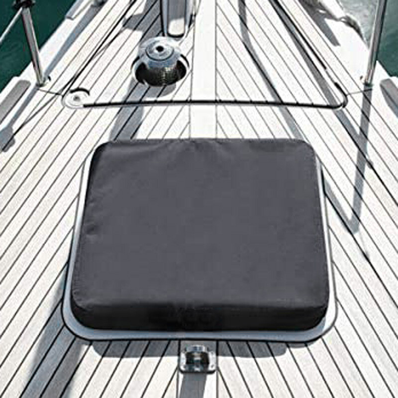 Oceansouth Sailboat Hatch Cover – Rectangle 17.7" X 22.8", Navy Blue Sunbrella Canvas With Drawstring