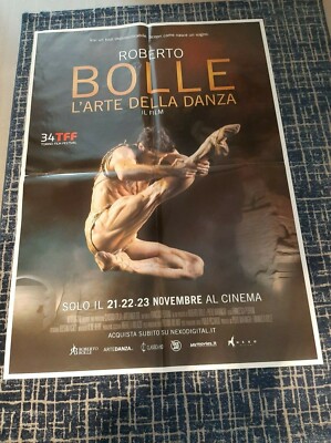 Roberto Bolle Poster The Art of Dance the Ballet Film 100 x 140