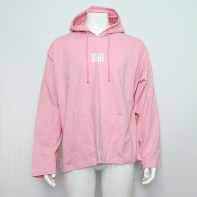 vetements Baumwoll Hoodie mit rosa Print WSS17HA9 152317489