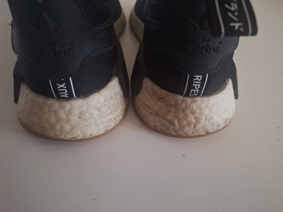 adidas NMD_R1 - Size UK 9 / EU 43 1/3 - Black - Men's Shoes Sneakers Trainers - Image 4 of 4